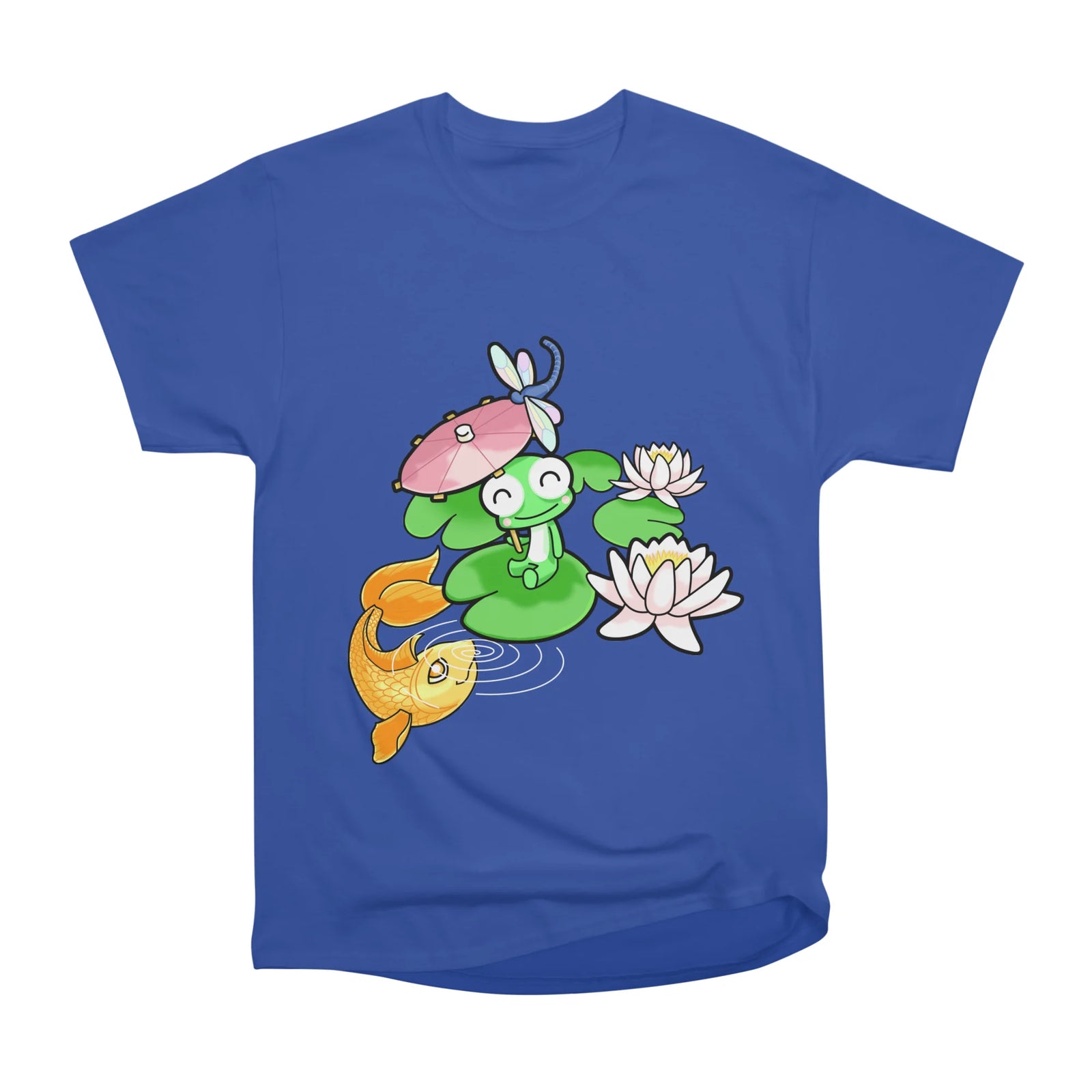 The Frog, The Fish and The Water Lilies