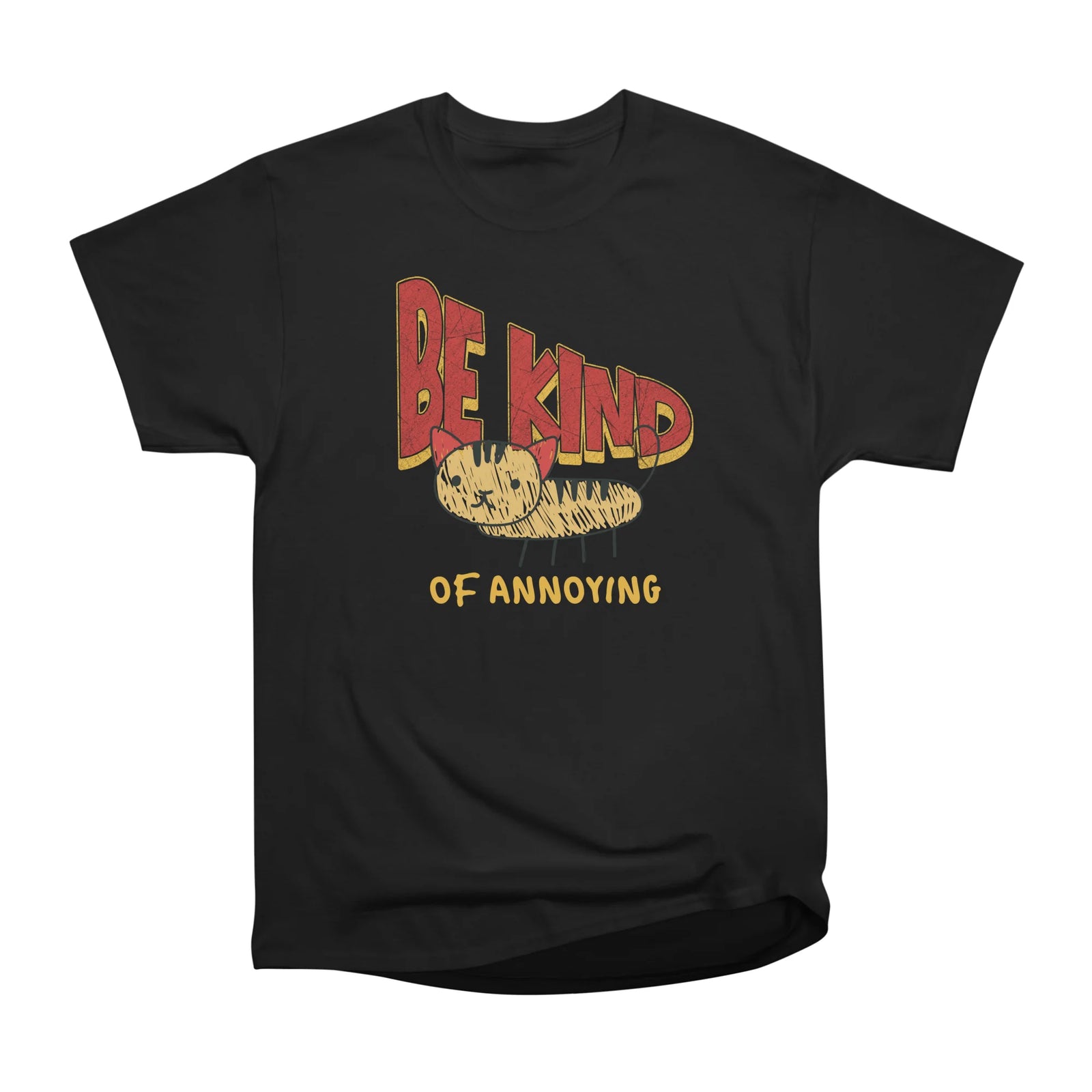 Be Kind… Of Annoying Cat Vintage Funny