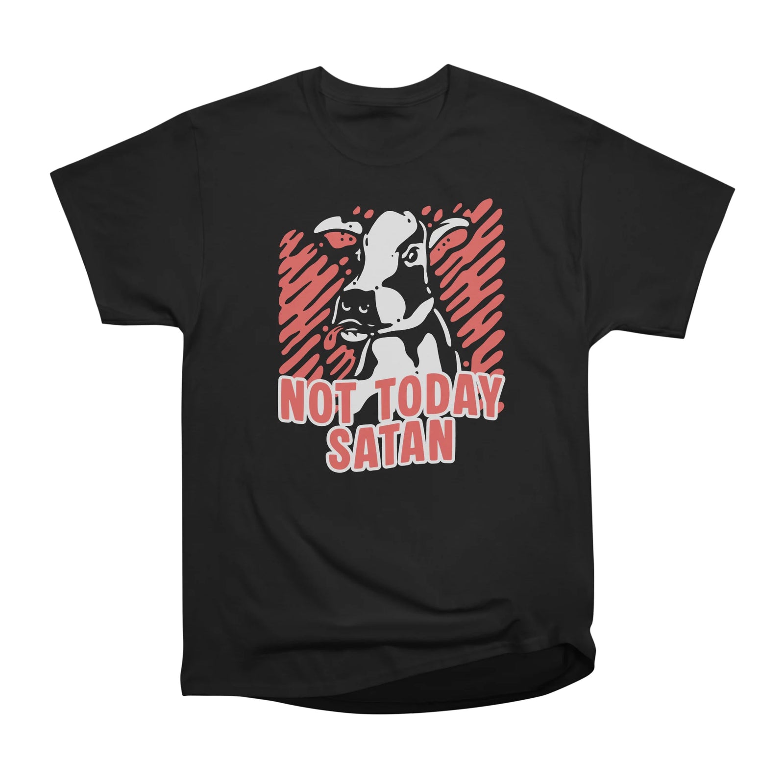 Not Today Satan - Sassy Cow Graphic