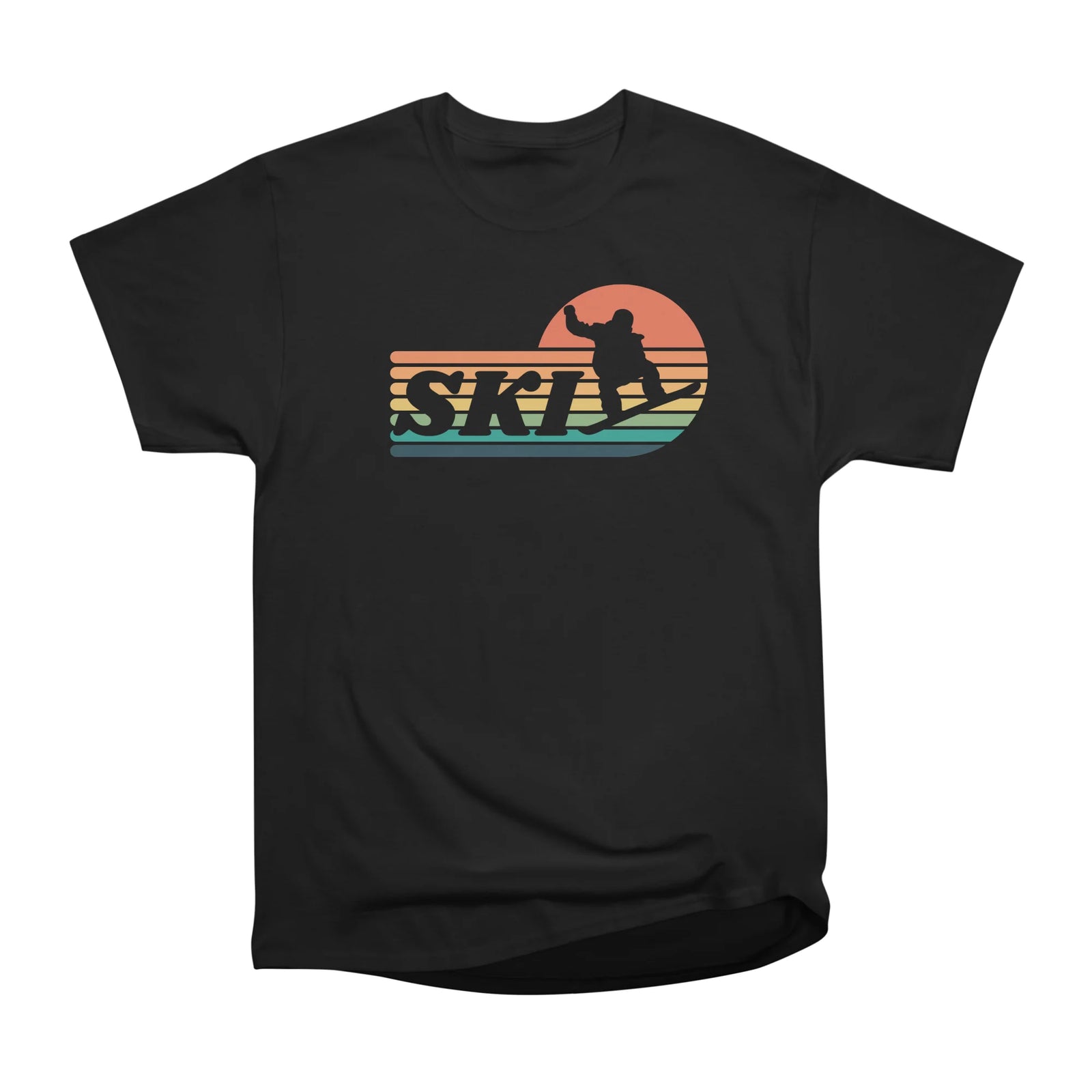 Retro Ski, winter sports