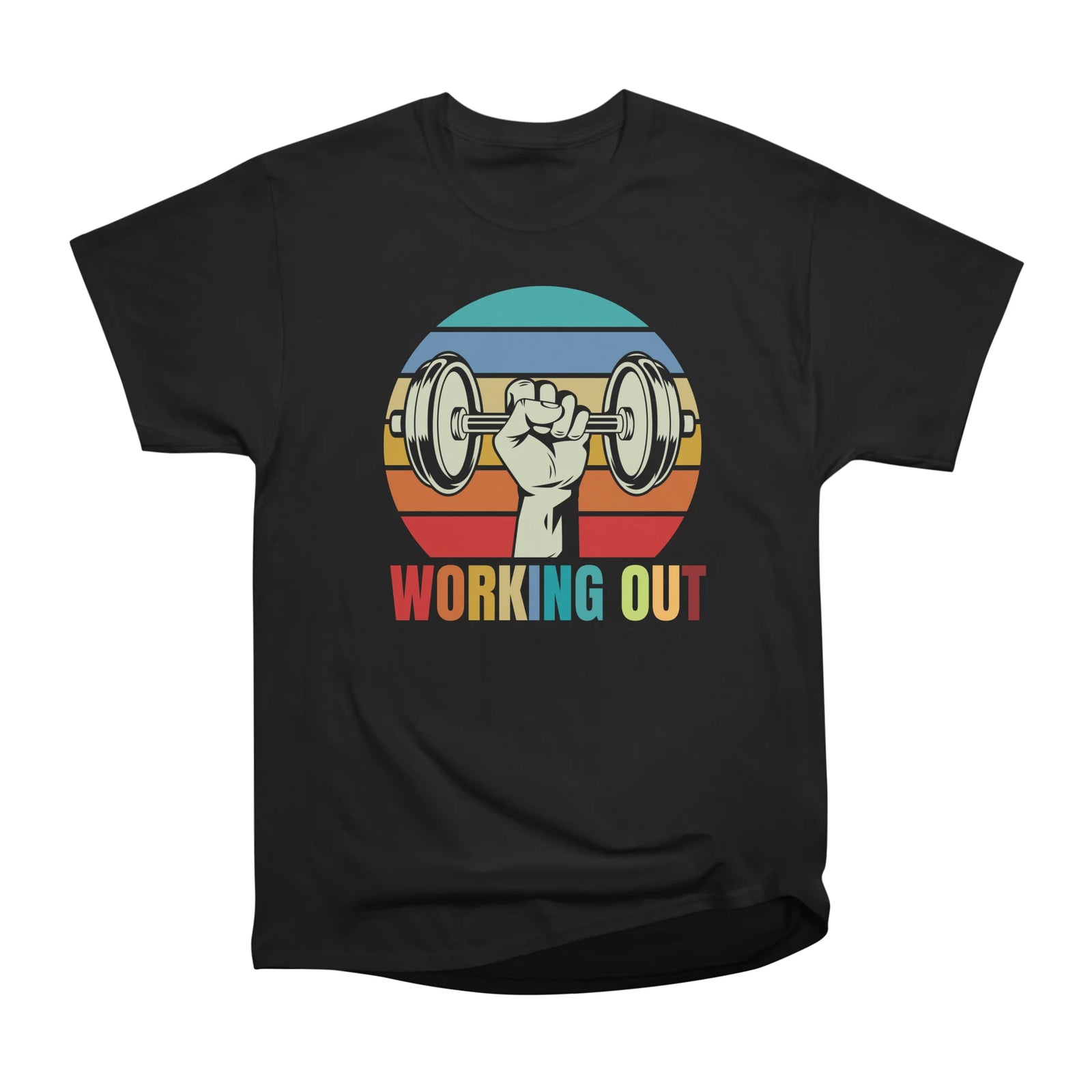 Working Out Vintage Gym