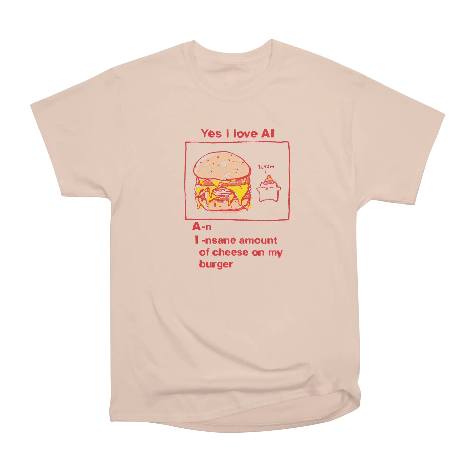 An insane amount of cheese cat