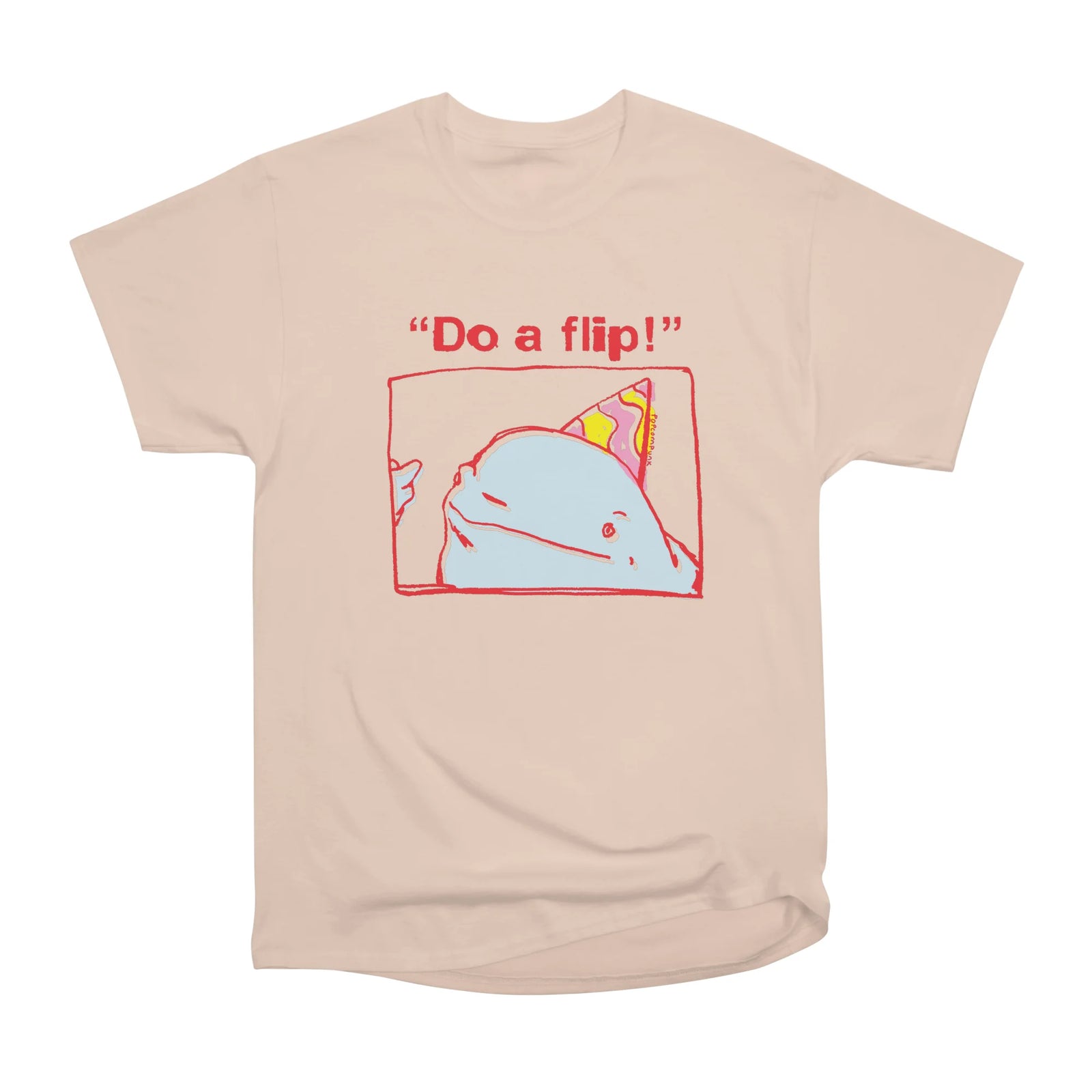 Do a flip beluga whale