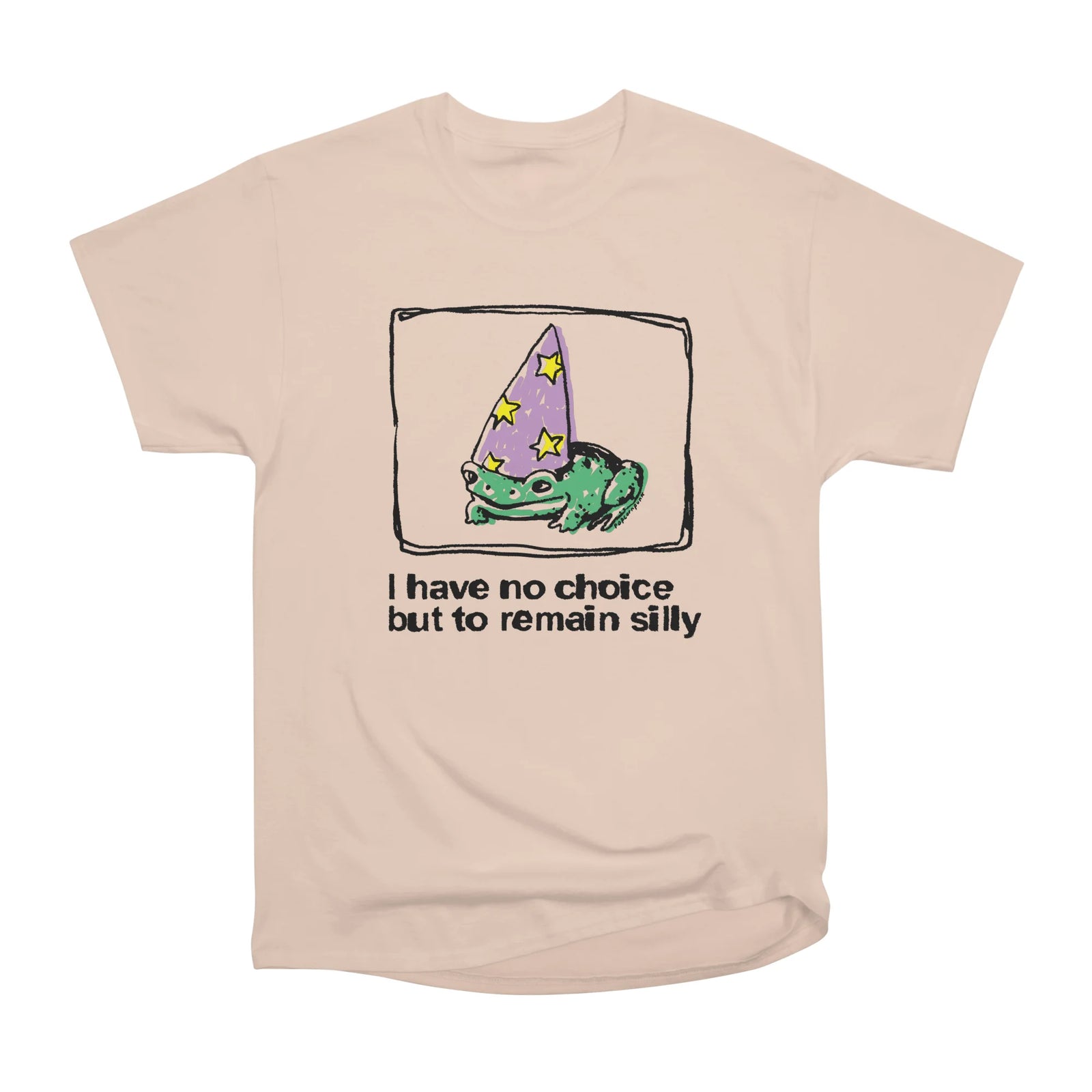 I have no choice but to remain silly frog