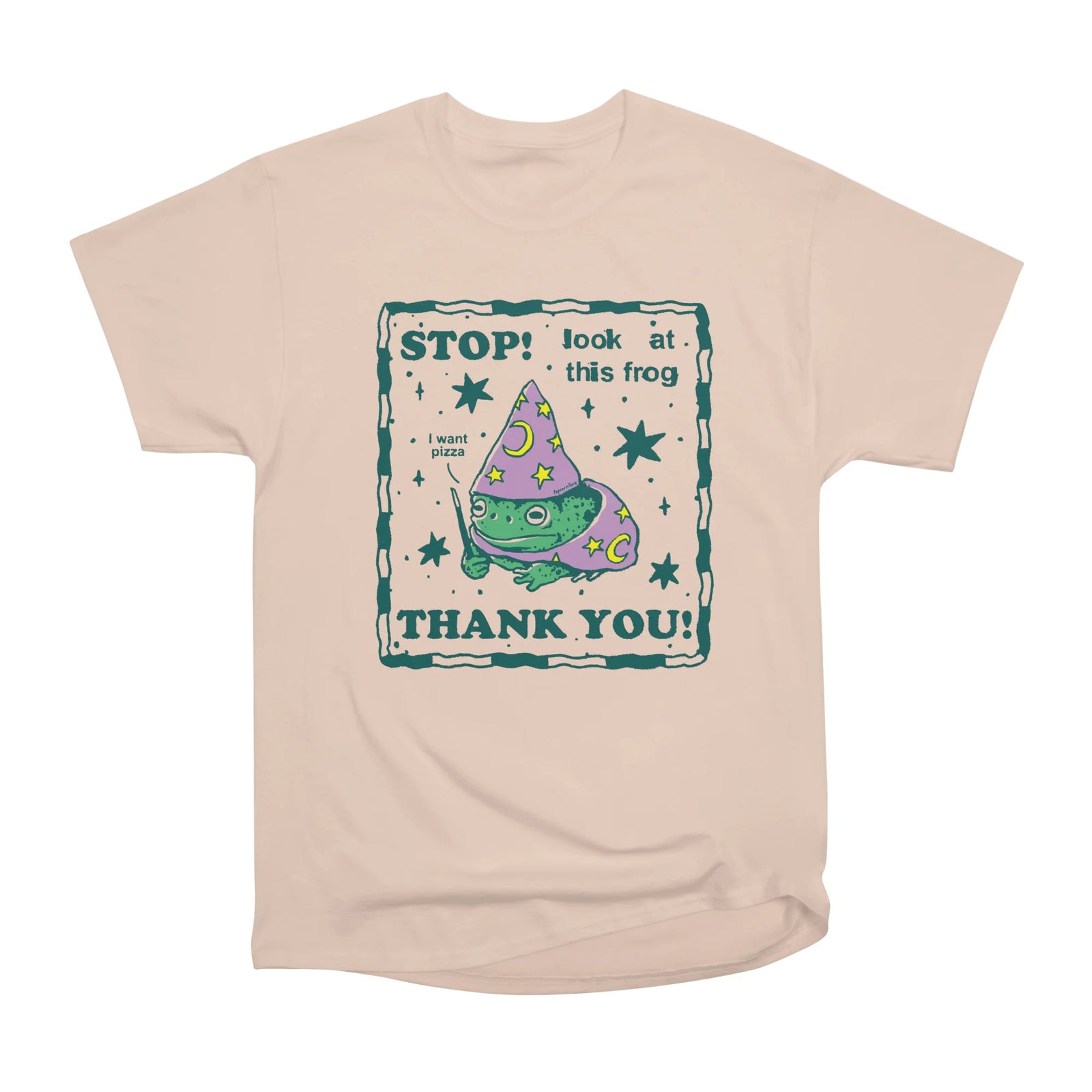 Stop! Look at this frog Thank you