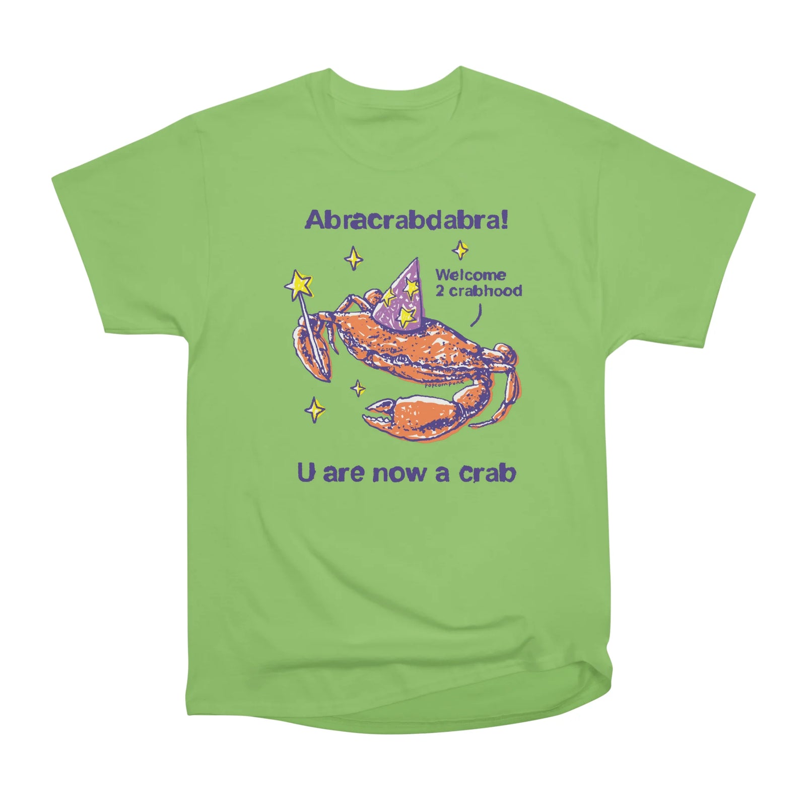 You are now a crab Welcome to crabhood