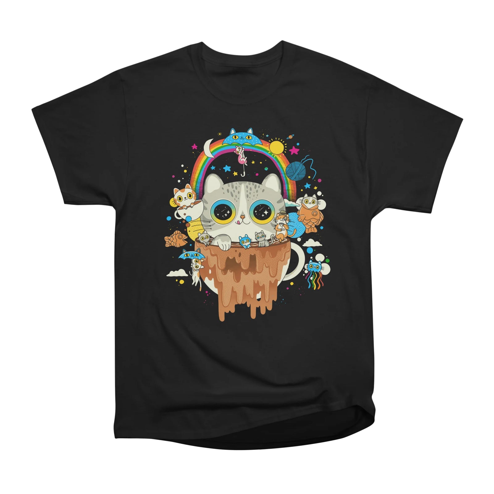 Cats Tripping Dripping Coffee Morning