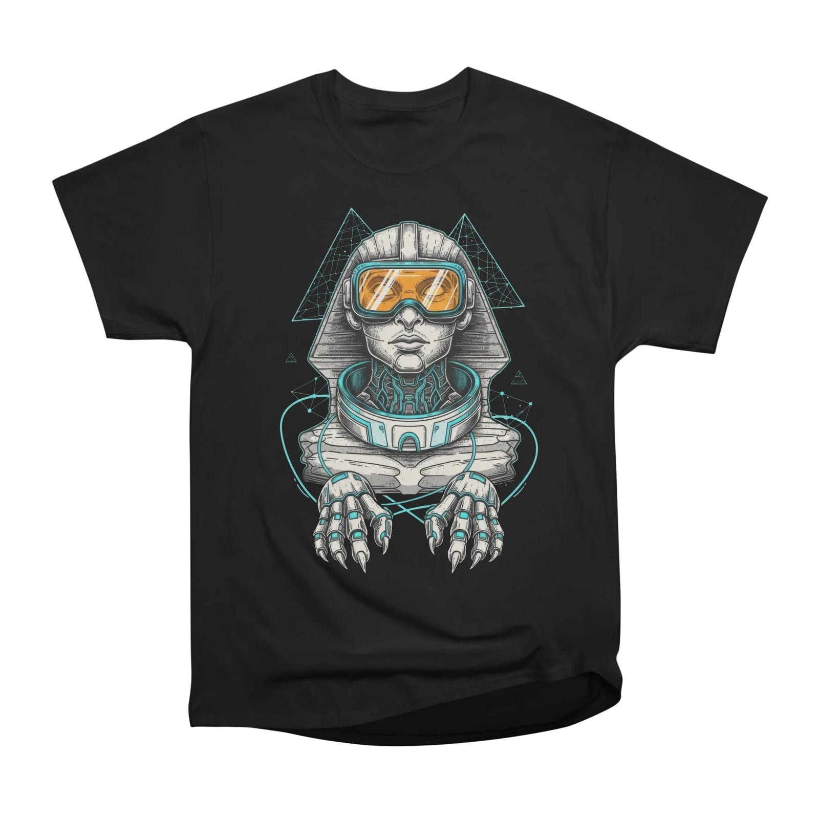 Relaxed Astronaut Fishing on Alien Planet Sketch