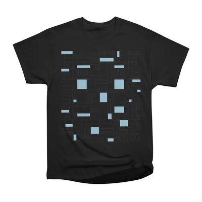 Map Lines Blue