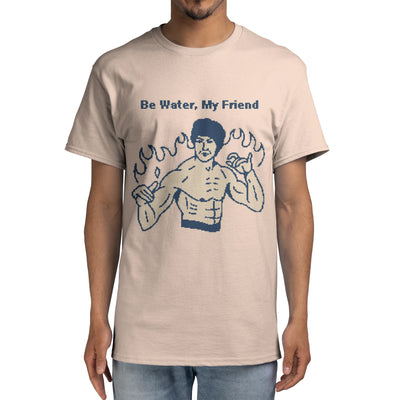 Be Water, My Friend - 1bit Pixel Art