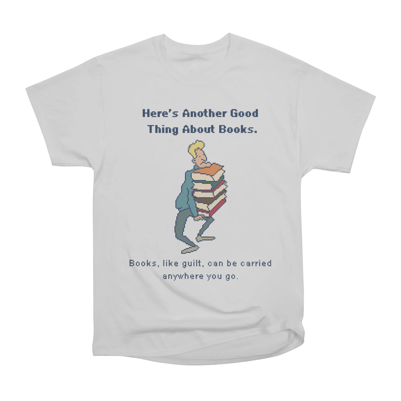 Here's Another Good Thing About Books. 8bit Pixel Art