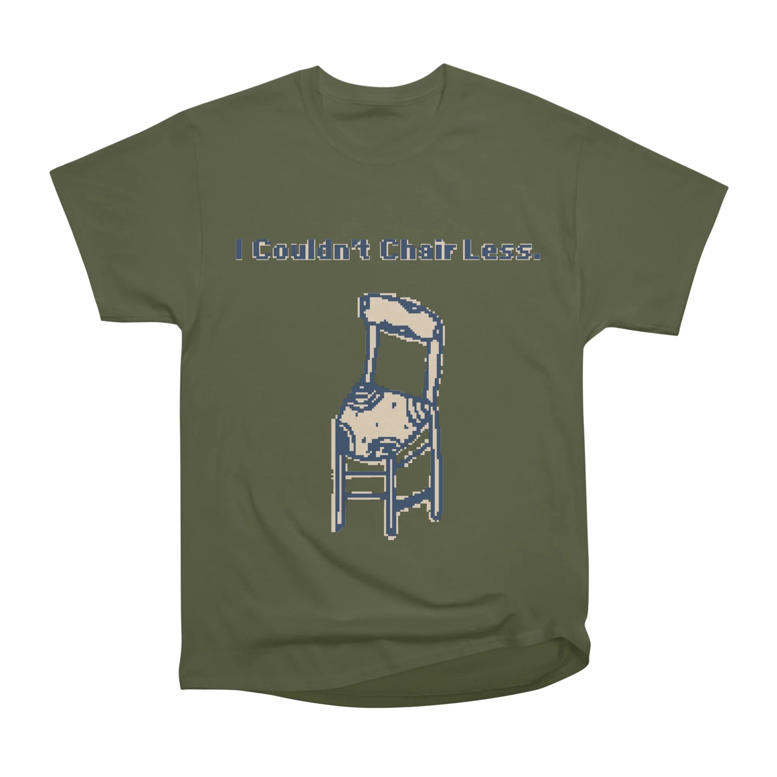 I Couldn't Chair Less - 1bit pixelart