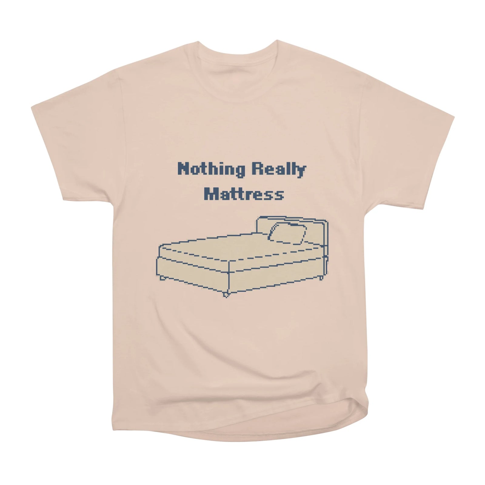 Nothing Really Matress - 1 bit pixel art