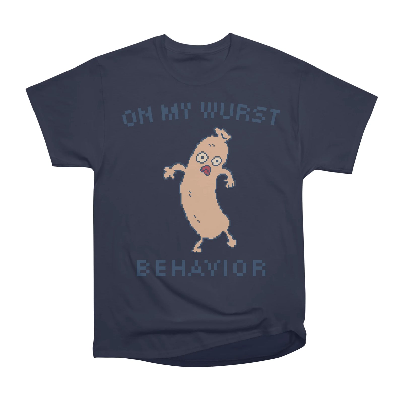On My Wurst Behavior - 8bit Pixel Art