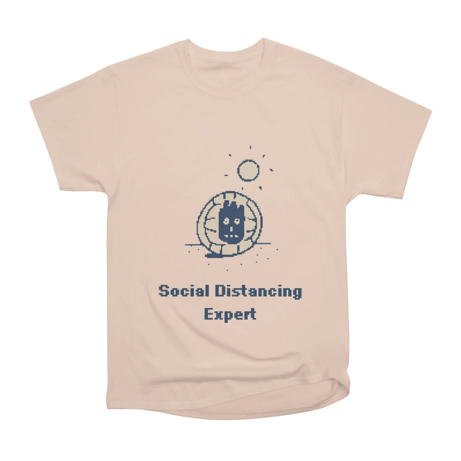 Social Distancing Expert - 1bit Pixel Art