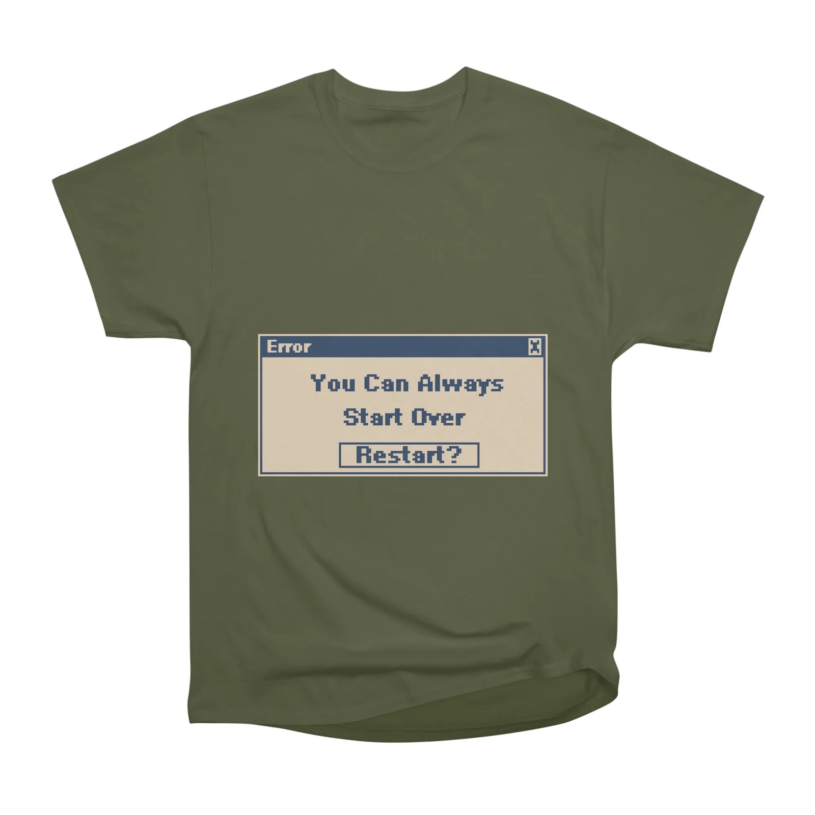 You Can Always Start Over - 1bit Pixel Art