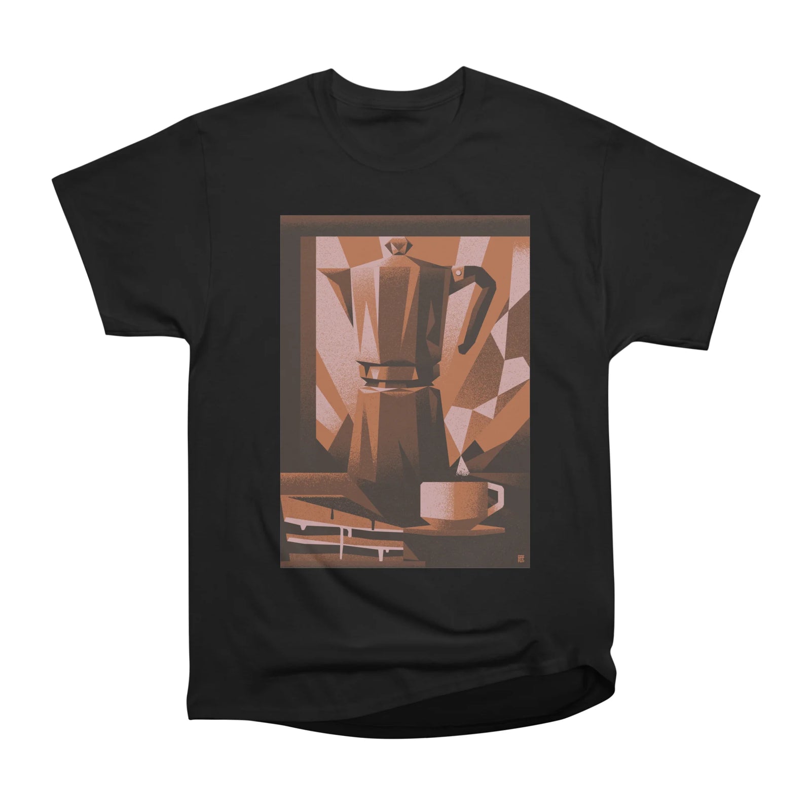 Coffee Time Dawn Geometric
