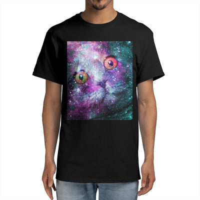 Cute Astro Space Cat In Universe