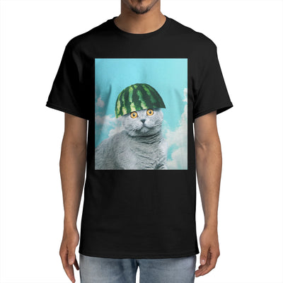 Cute Funny Watermelon Cat