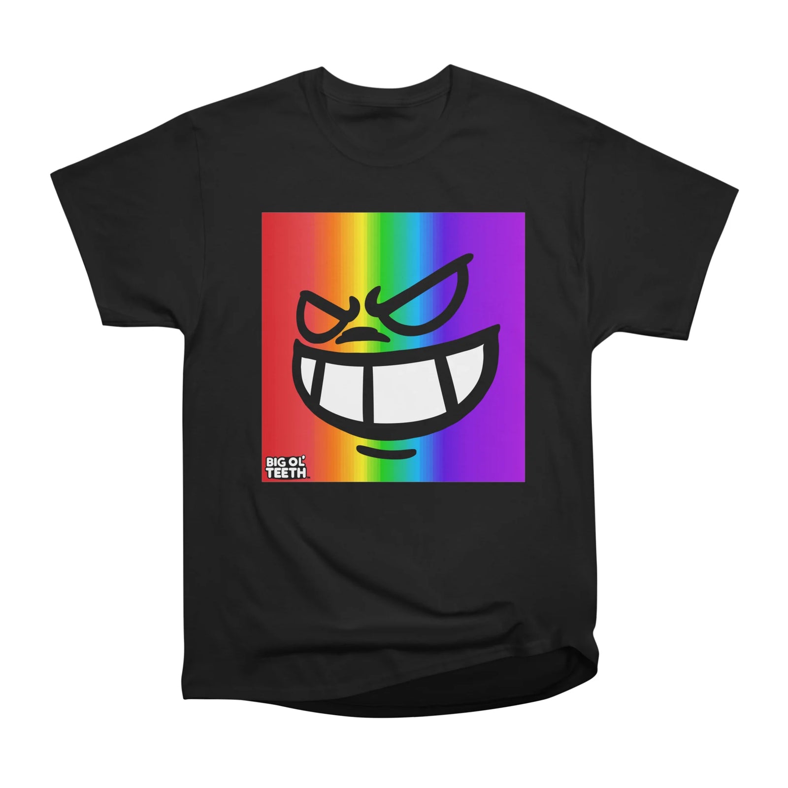 Big OL Teeth ™ Rainbow Tees and More By Rayshine World