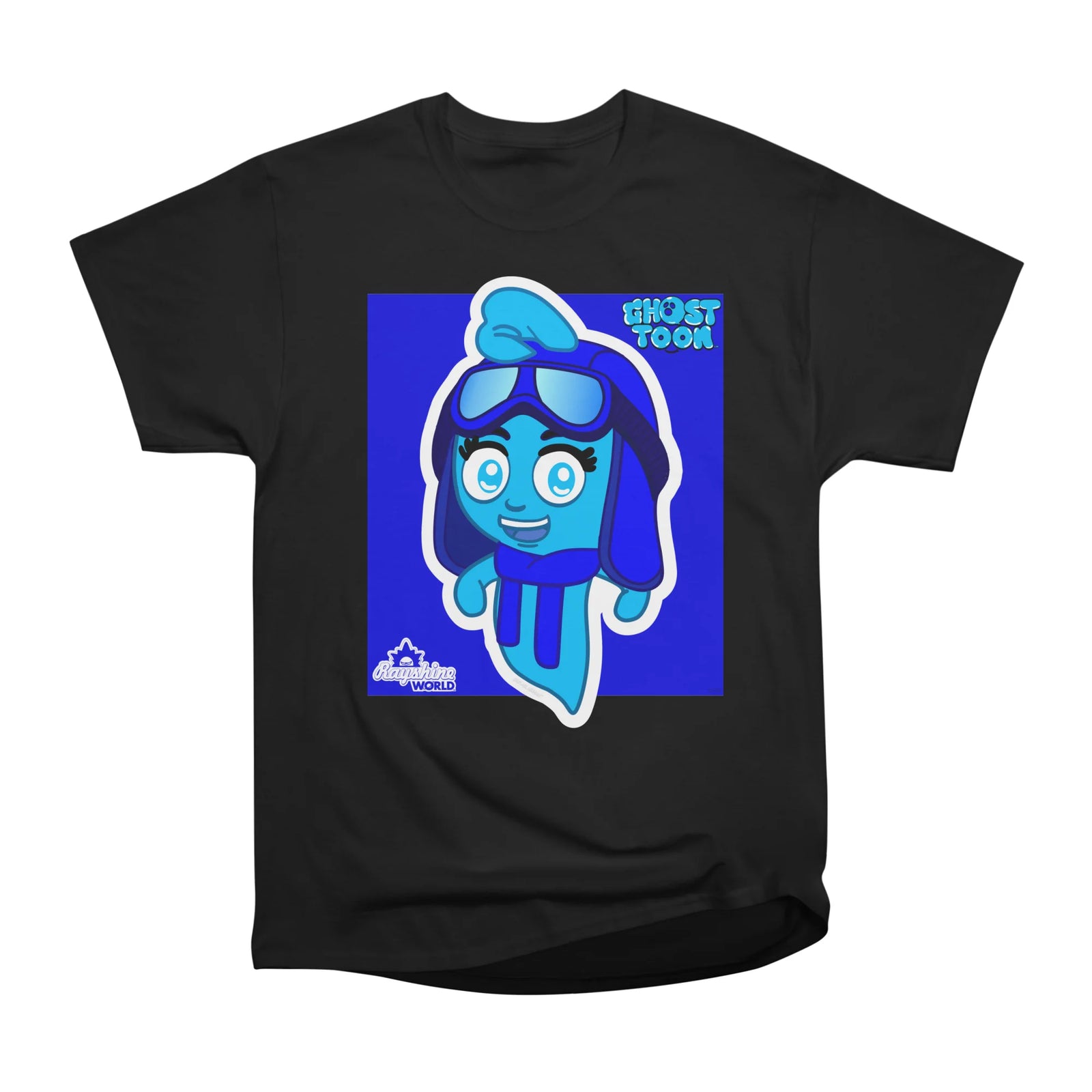 GHOST TOON ™ SCARF AVIATOR Tees and More By Rayshine World
