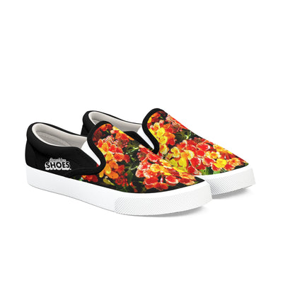 Red Yellow Flowers - Bucketfeet shoes - By Rayshine Company