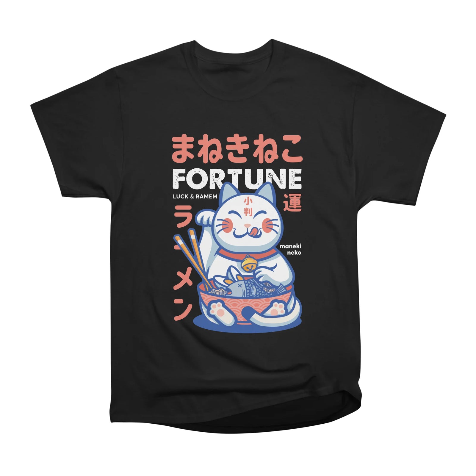 Noodle Ramen Lucky Cat
