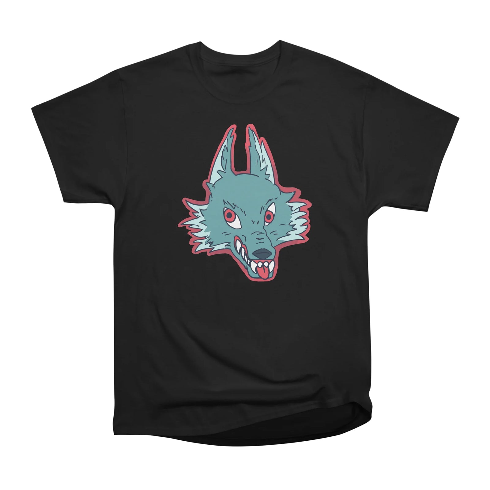 crazy wolf