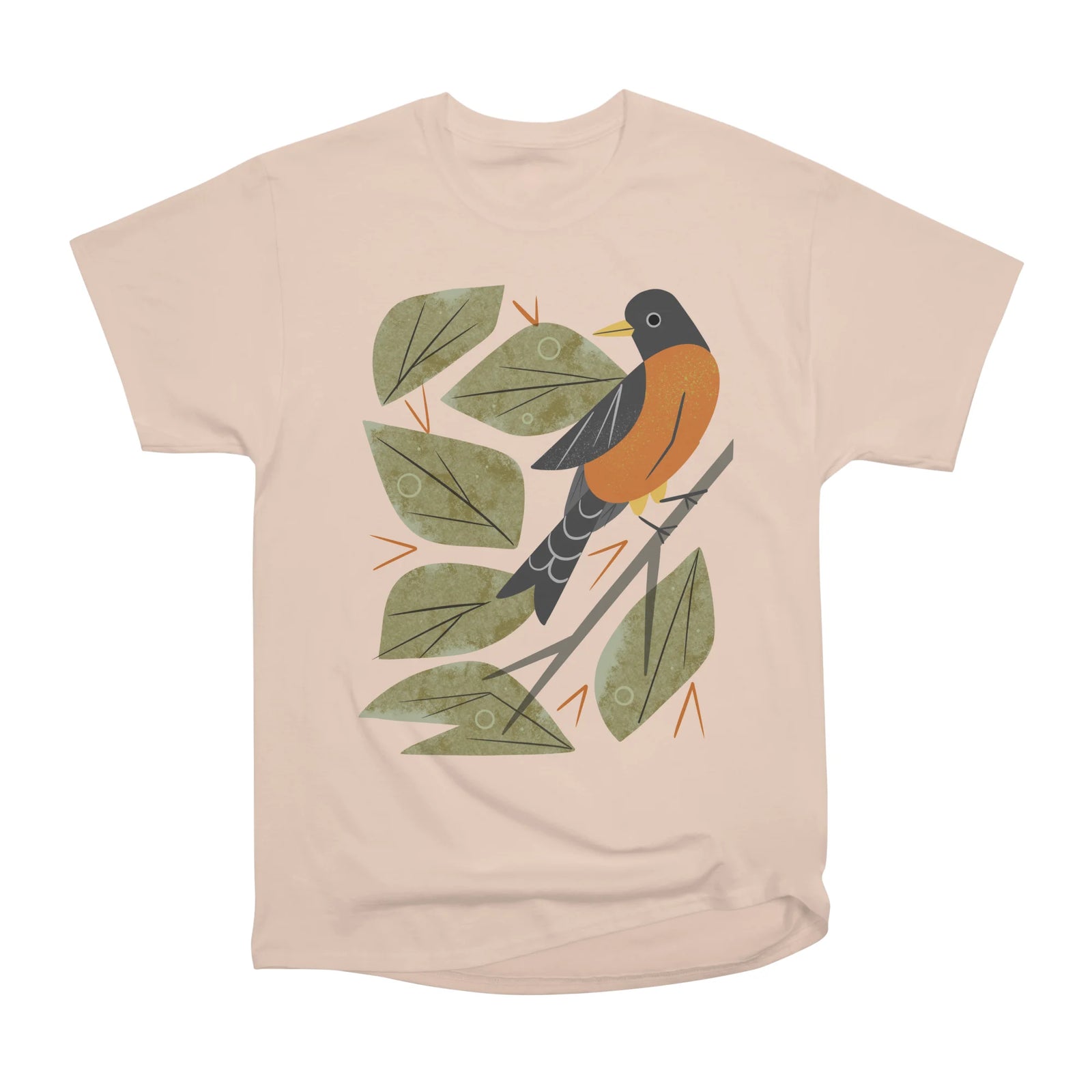 Perching Robin