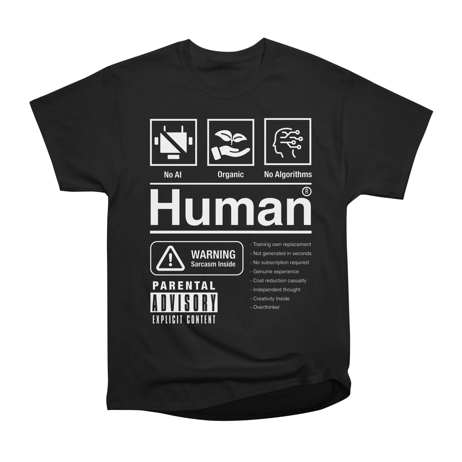 Human Warning Sign