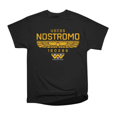 USCSS Nostromo Weyland Yutani Logo Alien Spaceship