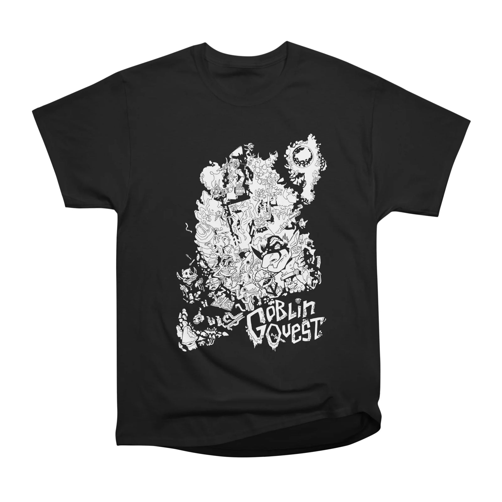 Goblin Quest - Black and white