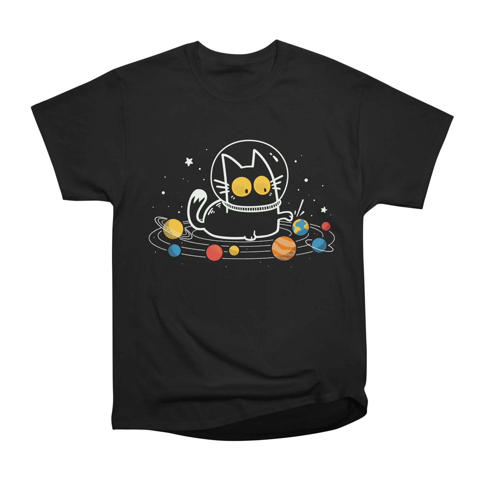Cat Among The Planets - Space Kitten