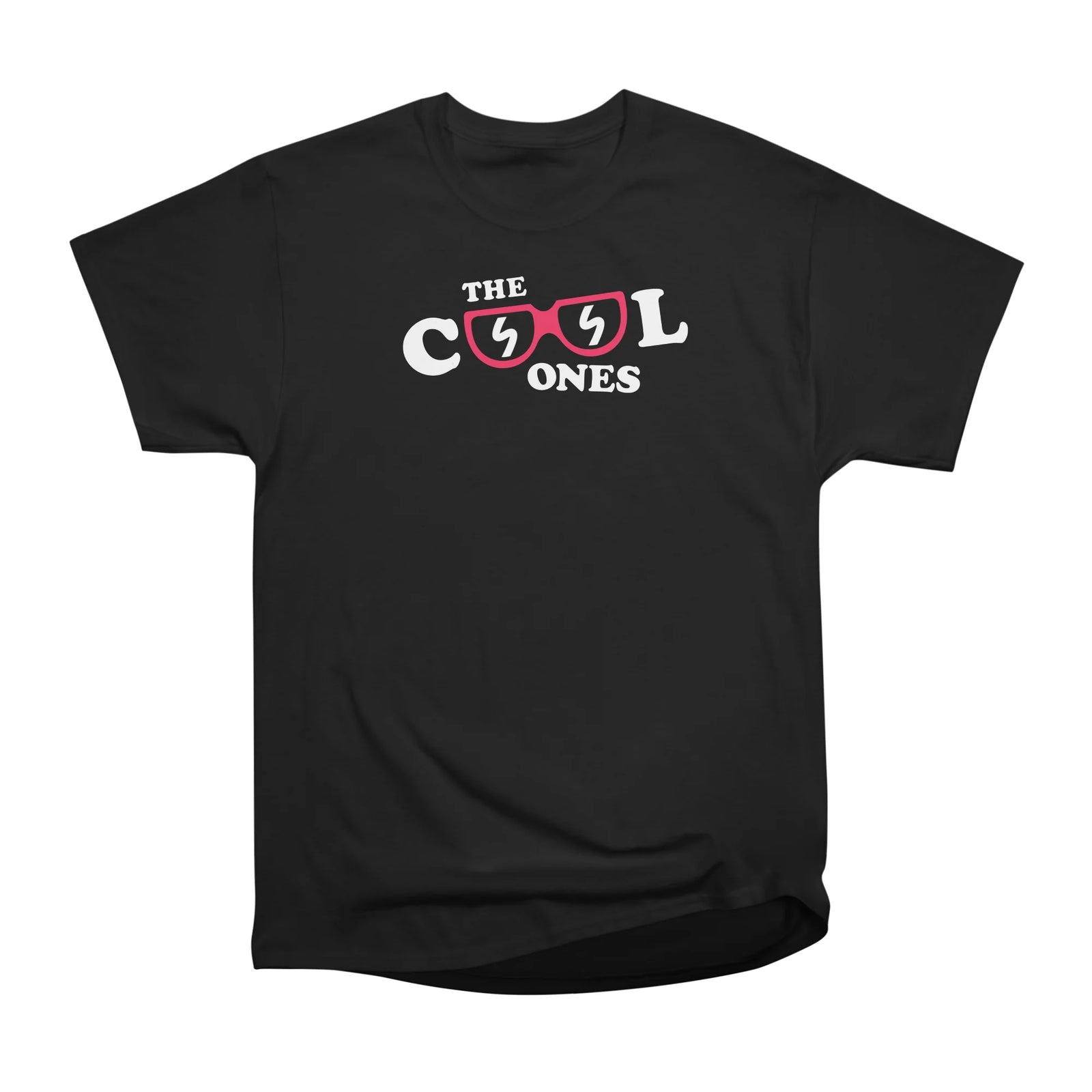 The Cool Ones Logo - Retro (blaze red on dark)