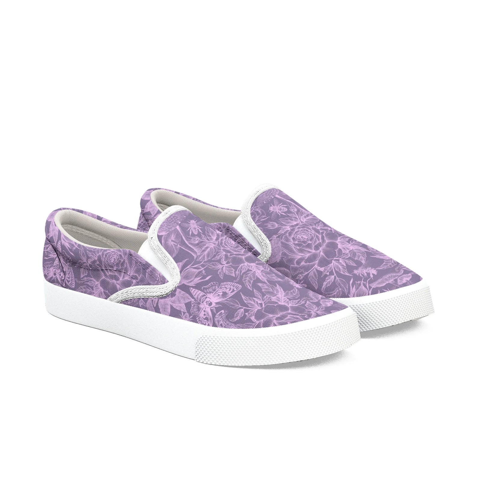 Botanical Pattern Mauve