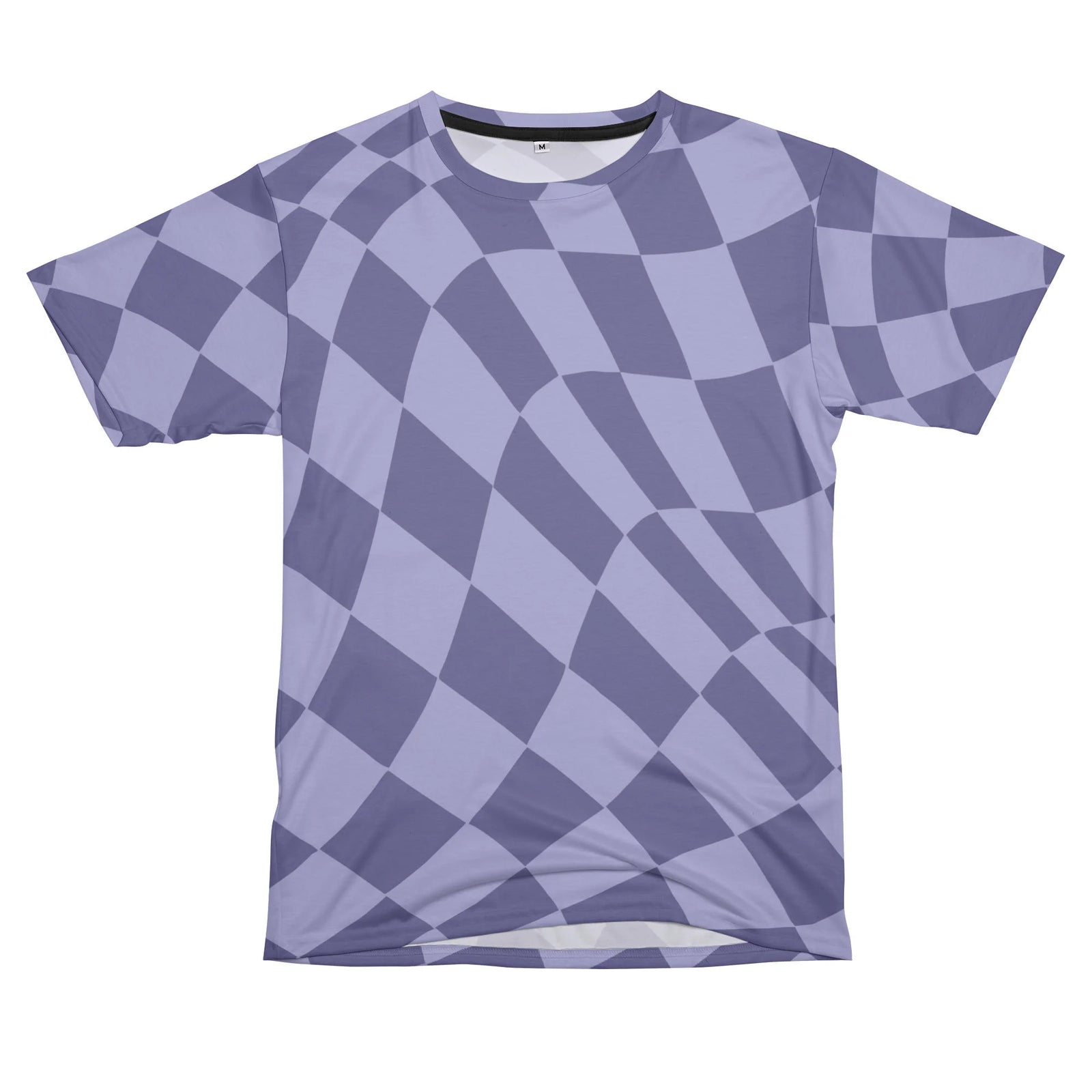 Purple Wavy Checkered pattern