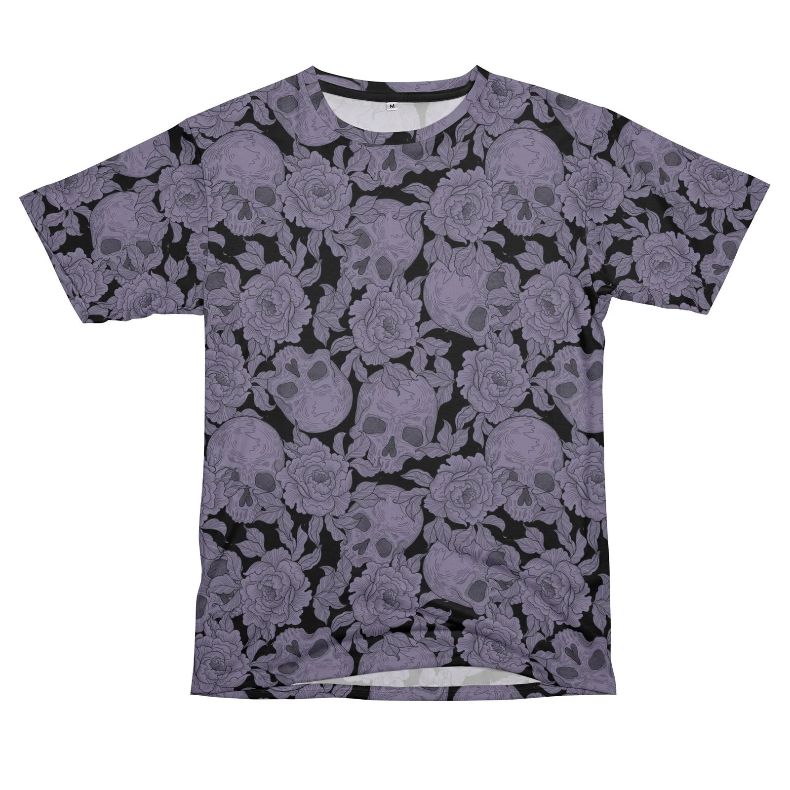 Skulls and flowers pattern V