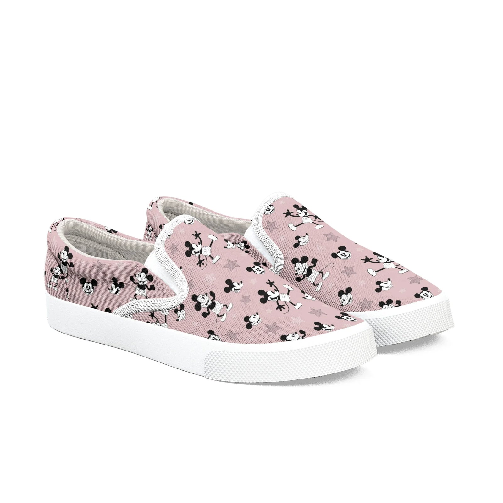 Steamboat Mickey pink pattern
