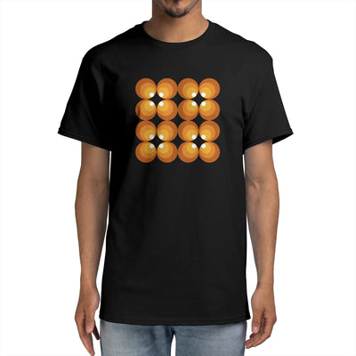 60s 70s funky retro pattern - Brown