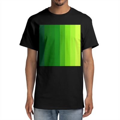 Shades of Green Color Palette Stripes