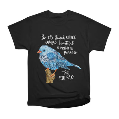 Flawed Bird - White Words