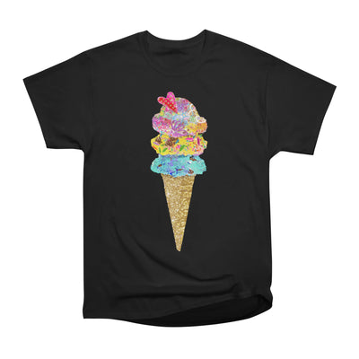 Wildflowers With Heart Ice Cream Cone