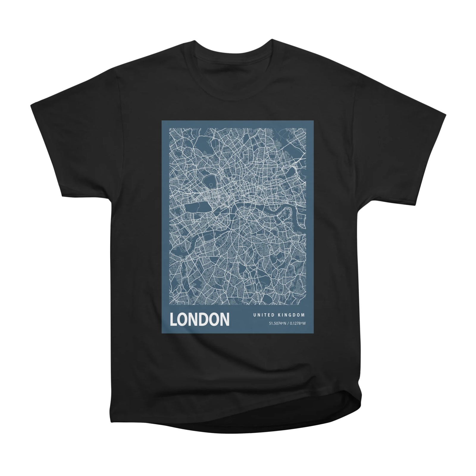 London Blueprint City Map