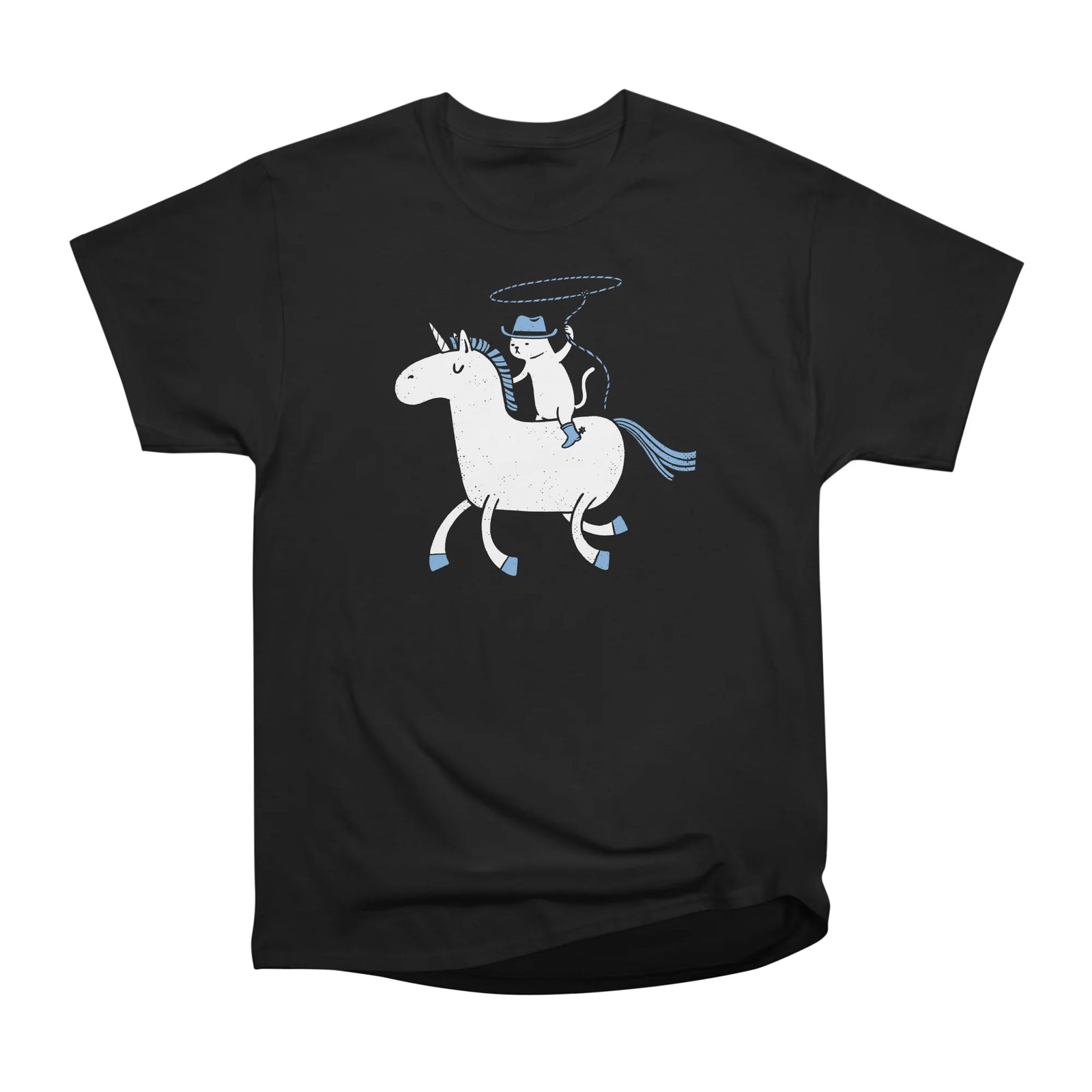 The Cowboy Cat Who Rides A Unicorn