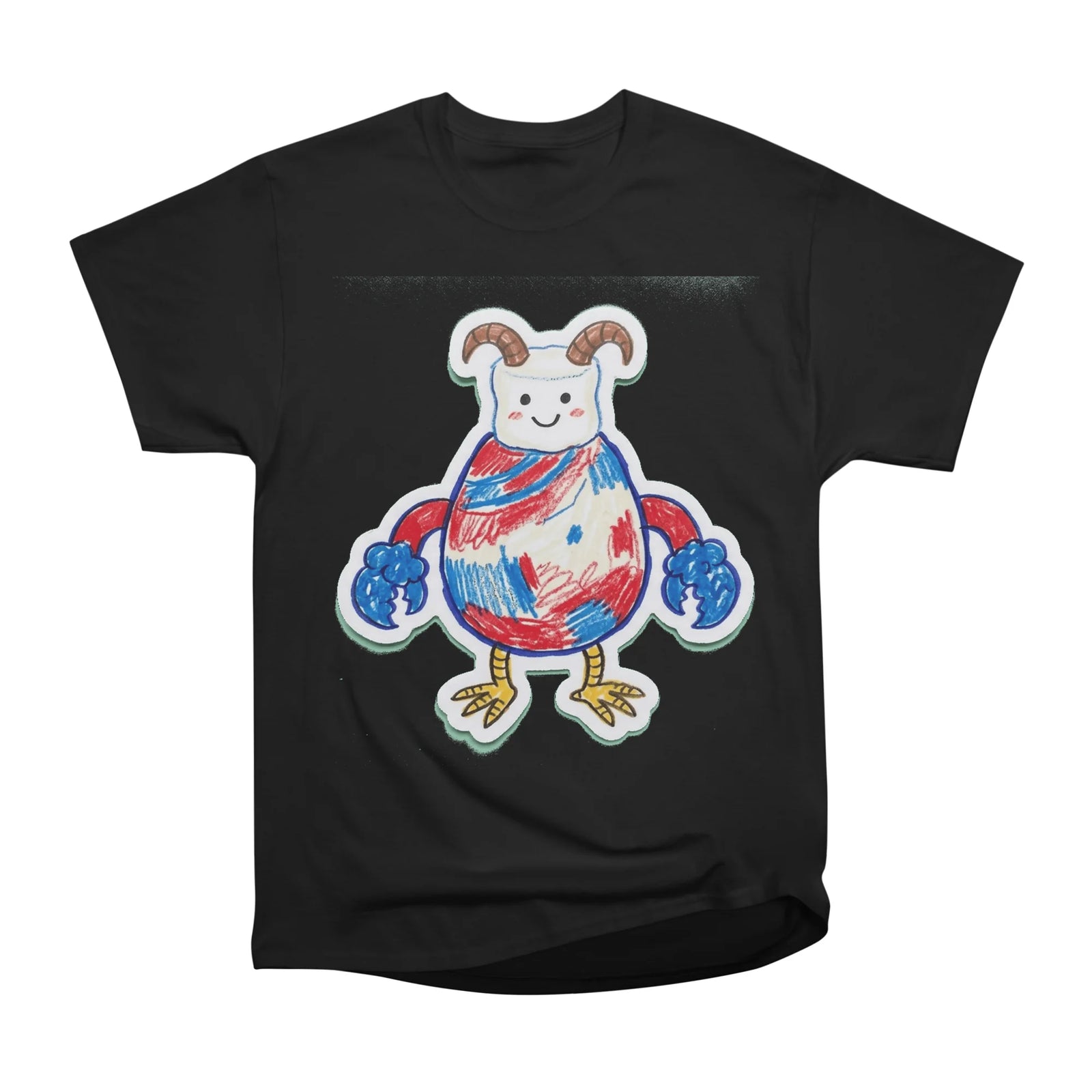 The Scribble-Egg Horned Claw Monster