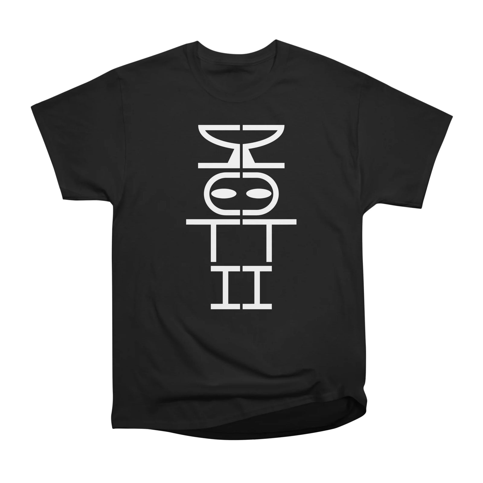 SETI LOGO WITH ALIEN AND DISH TELESCOPE
