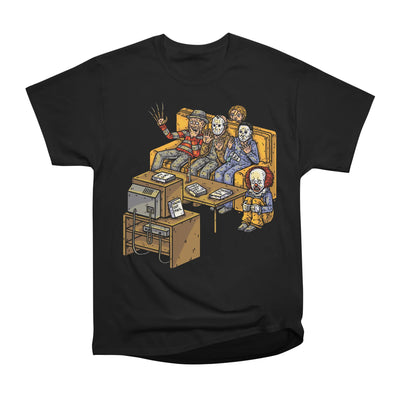 What's Your Favorite Scary Movie? (Black Shirt Variant)