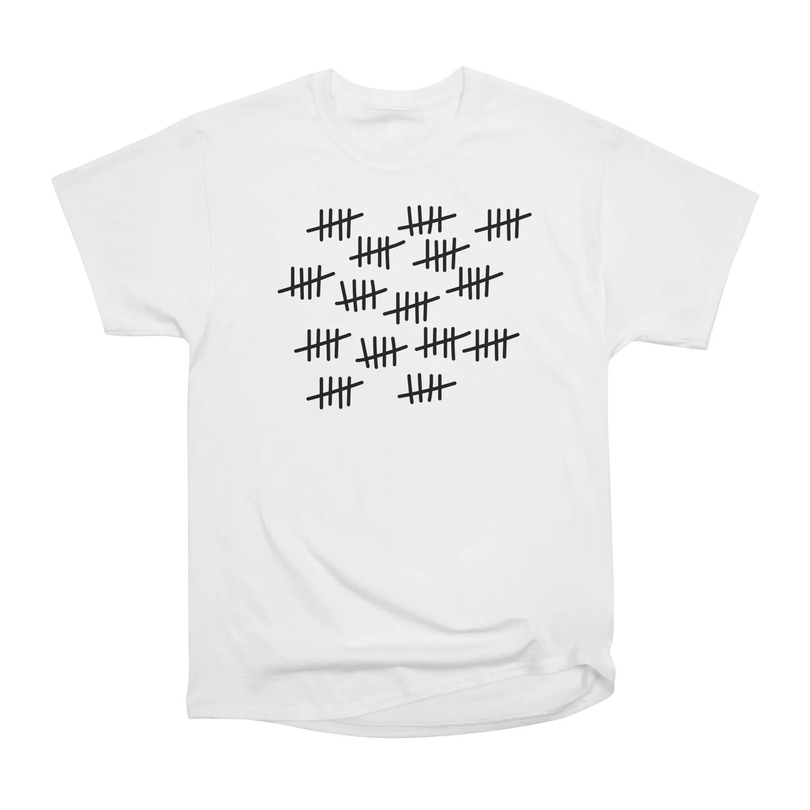 Counting the days (black on white)