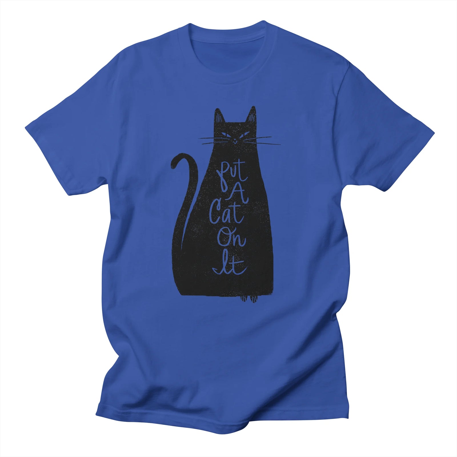 Trendy Cat Graphic Tee