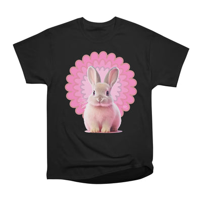 Rabbit in pink cabbage